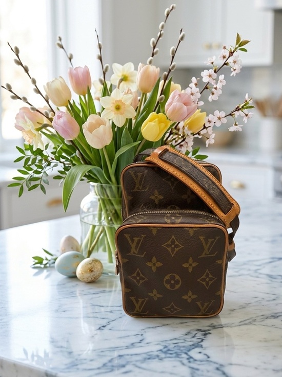 Louis Vuitton Handbags - Authentic Louis Vuitton Monogram Amazone Crossbody Bag Vintage LV Shoulder Bag